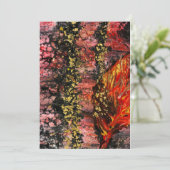 カリフインスパイアォニアの炎の赤い金ゴールド炎で 招待状 (スタンド正面)