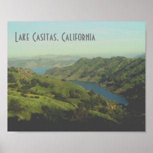 カリフォニア州カシタス湖 – ポスター