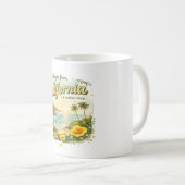 カリフォルニアからのご挨拶 コーヒーマグカップ (正面右)