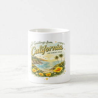 カリフォルニアからのご挨拶 コーヒーマグカップ
