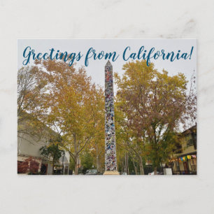 カリフォルニアからのご挨拶: The Davis Needle Postca ポストカード