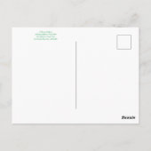 カリフォルニアからのブラッドムス: AprilSnow Doglas Iris ポストカード (裏面)