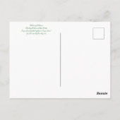 カリフォルニアからのブラッドンズ：キャニオン・スノーアイリス ポストカード (裏面)