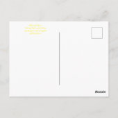 カリフォルニアからのブラッドンズ:シープ春アルニカ ポストカード (裏面)