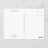 カリフォルニアからのブラッドンズ：ブッシュ・アネモン ポストカード (裏面)