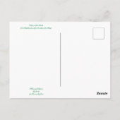 カリフォルニアからのブラッドンズ：マウンテン薄紫 ポストカード (裏面)