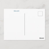 カリフォルニアからの挨拶:デイビス針 ポストカード (裏面)