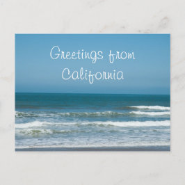 カリフォルニアからの挨拶 ポストカード
