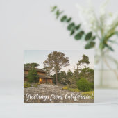 カリフォルニアからの挨拶 ポストカード (スタンド正面)