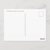 カリフォルニアからの挨拶 ポストカード (裏面)