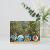 カリフォルニアからの挨拶！ ポストカード (スタンド正面)