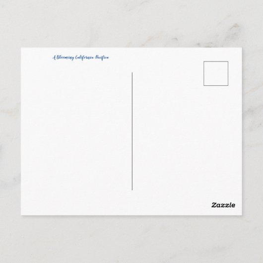 カリフォルニアからの挨拶!ポストカード ポストカード (裏面)