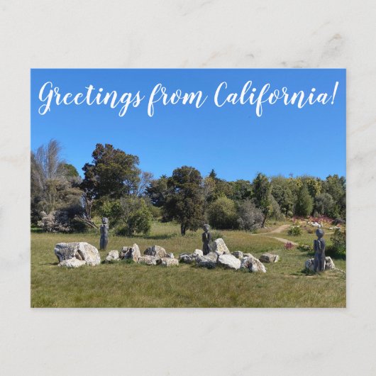 カリフォルニアからの挨拶!ポストカード ポストカード (正面)