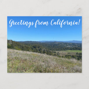 カリフォルニアからの挨拶!ポストカード ポストカード