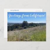 カリフォルニアからの挨拶!ポストカード ポストカード (正面/裏面)