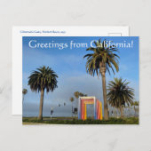 カリフォルニアからの挨拶: Chromatic Gate ポストカード (正面/裏面)