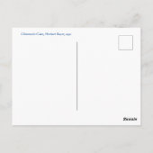 カリフォルニアからの挨拶: Chromatic Gate ポストカード (裏面)