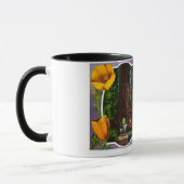 カリフォルニアからの最も最高のな新年の願いを使って マグカップ (左)