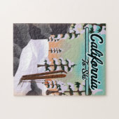 カリフォルニアからスキー ジグソーパズル (横)