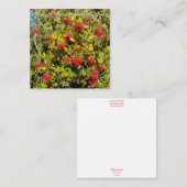 カリフォルニアから素敵なホリデーシーズン！ ノートカード (正面/裏面)