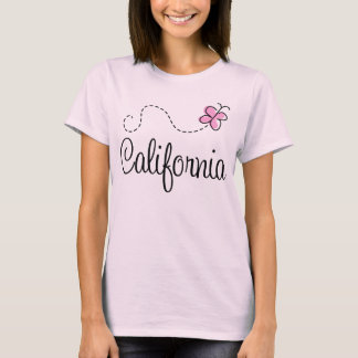 カリフォルニアかわいいデザイン Tシャツ