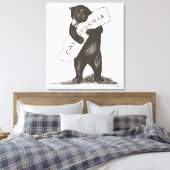 カリフォルニアが大好き キャンバスプリント (インサイチュ (寝室))