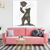 カリフォルニアが大好き キャンバスプリント (インサイチュ (リビング))