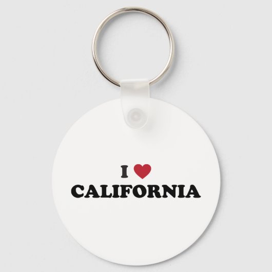 カリフォルニアが大好き キーホルダー (正面)