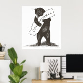 カリフォルニアが大好き ポスター (ホームオフィス)