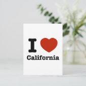 カリフォルニアが大好き ポストカード (スタンド正面)