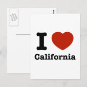 カリフォルニアが大好き ポストカード (正面/裏面)