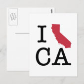 カリフォルニアが大好き ポストカード (正面/裏面)