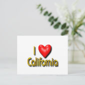 カリフォルニアが大好き ポストカード (スタンド正面)