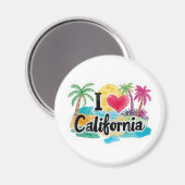 カリフォルニアが大好き マグネット (正面/裏面)
