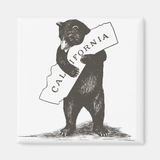 カリフォルニアが大好き マグネット (正面)