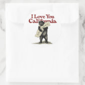 カリフォルニアが大好き ラウンドシール (バッグ)