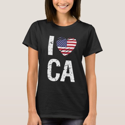 カリフォルニアが大好き Tシャツ (正面)