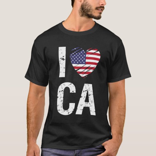 カリフォルニアが大好き Tシャツ (正面)