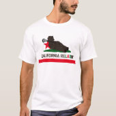カリフォルニアくまのラクロス Tシャツ (正面)