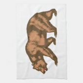 カリフォルニアくま キッチンタオル (縦)