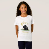 カリフォルニアくま- Cali愛Tシャツの女の子 Tシャツ (正面フル)