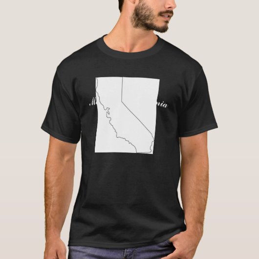 カリフォルニアで作られる Tシャツ (正面)