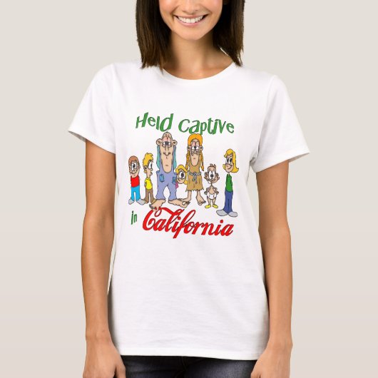 カリフォルニアで捕虜に収容される Tシャツ (正面)