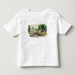 カリフォルニアで採鉱する金ゴールド トドラーTシャツ