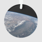 カリフォルニアとネバダは宇宙から見た。 オーナメント (裏面)