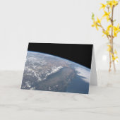 カリフォルニアとネバダは宇宙から見た。 カード (黄色い花)