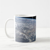 カリフォルニアとネバダは宇宙から見た。 コーヒーマグカップ (左)