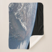 カリフォルニアとネバダは宇宙から見た。 シェルパブランケット (正面)