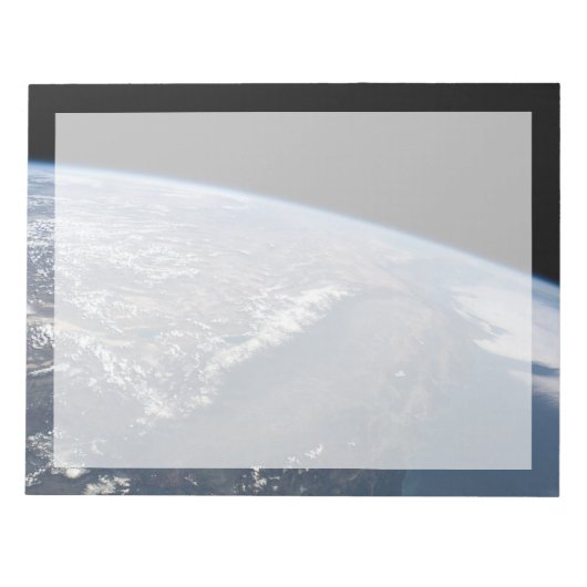 カリフォルニアとネバダは宇宙から見た。 ノートパッド (正面)