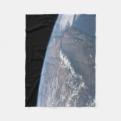 カリフォルニアとネバダは宇宙から見た。 フリースブランケット (正面)